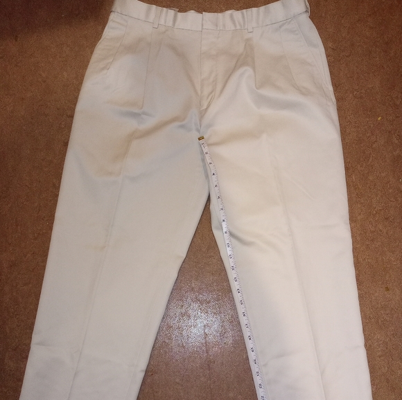 36 Lands End Mens Traditional Fit Chino Pants, Sierra Khaki - Picture 1 of 7